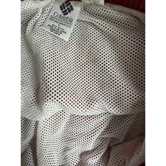 Columbia Shorts Mens Large Nylon Swim Hiking Outdoor Mesh Lined Key Pocket 90s - Picture 6 of 9